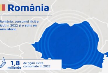 România în topul țărilor europene cu cele mai mari scăderi ale consumului ilicit de țigări