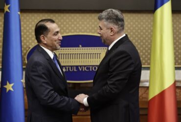 Marcel Ciolacu, întâlnire cu ambasadorul Iordaniei la Bucureşti