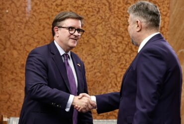 Ciolacu, întrevedere cu unul din șefii din Departamentul de Stat al SUA