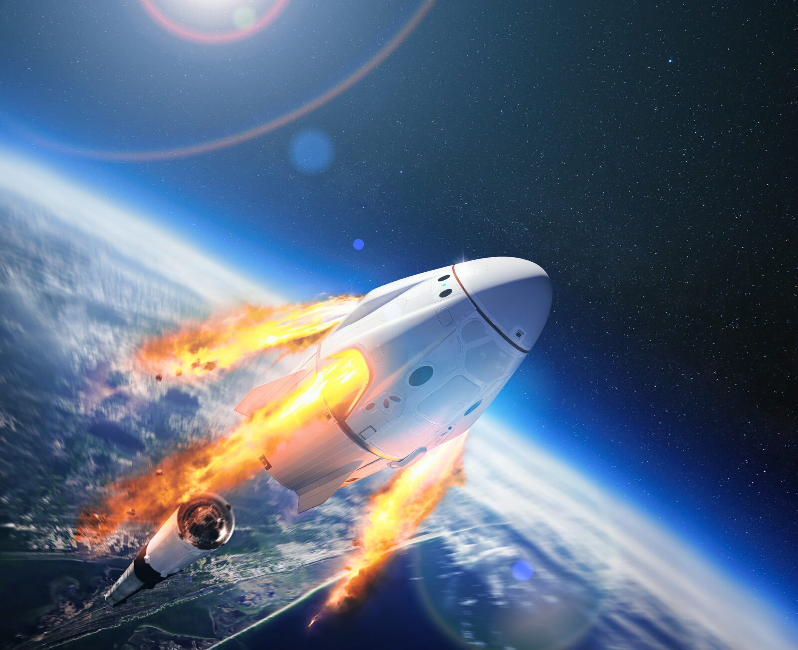 VIDEO Patru astronauți au plecat spre Stația Spațială cu capsula Dragon a SpaceX