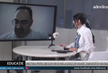 Școala din România are nevoie de directori cu mentalitate de antreprenor care să înțeleagă problemele elevilor