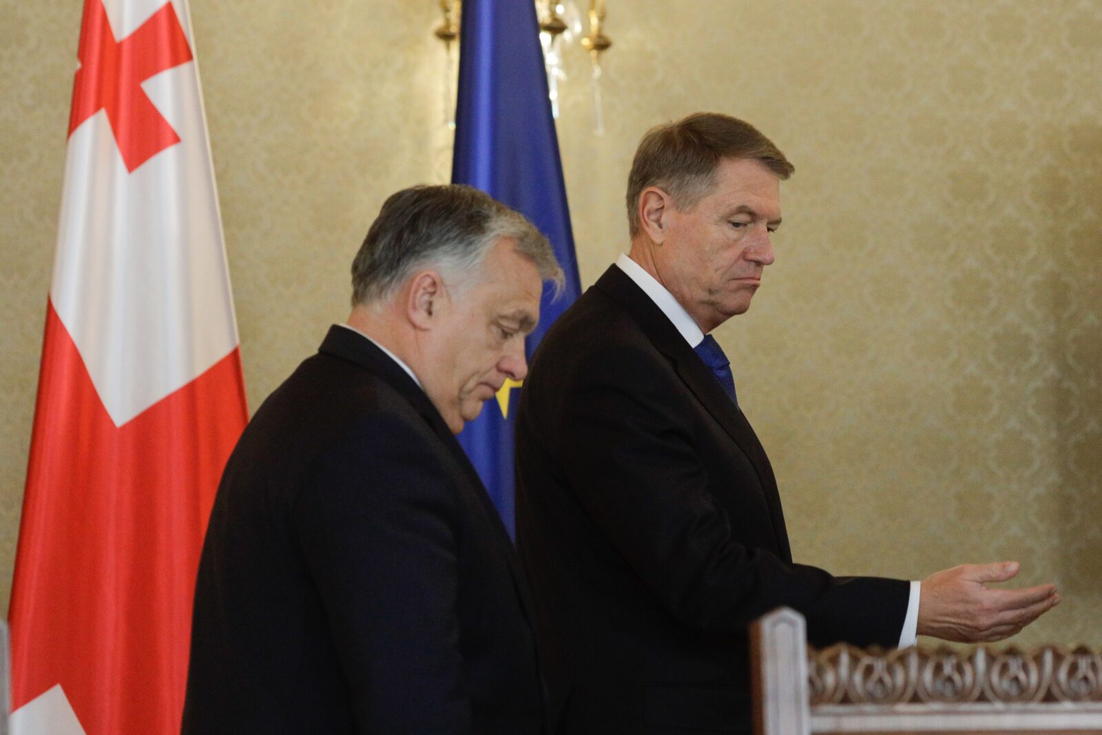 Viktor Orban, vizită în Georgia, în ziua în care Iohannis a mers în Ungaria. Cei doi nu au discutat între patru ochi nici în România Viktor Orban, vizită în Georgia, în ziua în care Iohannis a mers în Ungaria. Cei doi nu au discutat între patru ochi nici în România