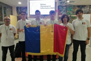 Elevii români au dominat Olimpiada Balcanică de Informatică, obținând două medalii de aur, una de argint şi una de bronz