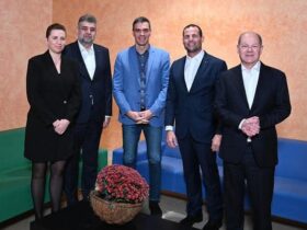 Ciolacu, alături de cancelarul Scholz și mai mulți premierii socialiști: Uniți pentru echitate, combaterea sărăciei și excluziunii sociale