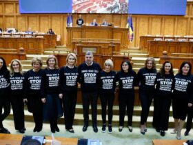 PSD a lansat campania „STOP violență împotriva femeilor”. Ciolacu: La fiecare 12 minute, o persoană este victimă a violenței domestice