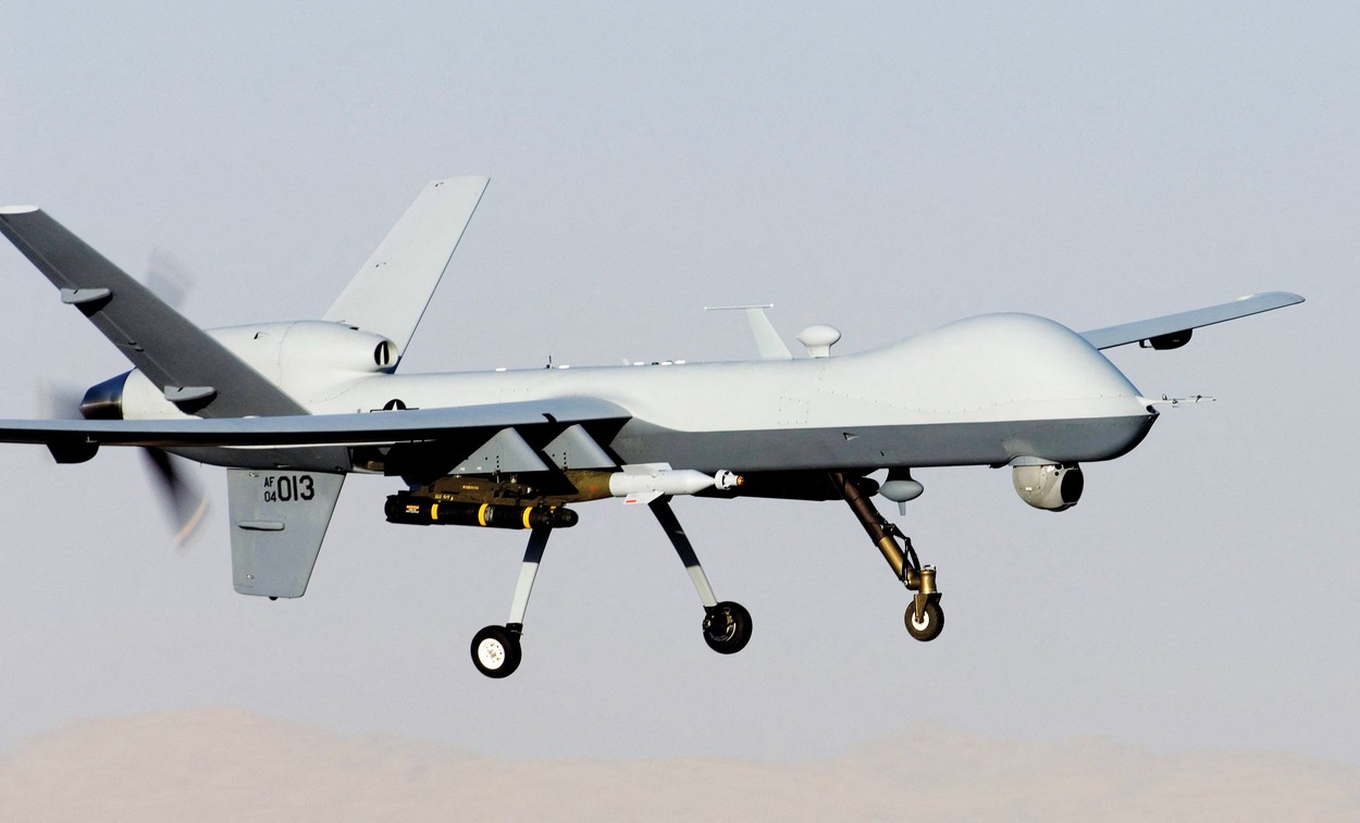 Washingtonul confirmă că rebelii Houthi au doborât o dronă americană