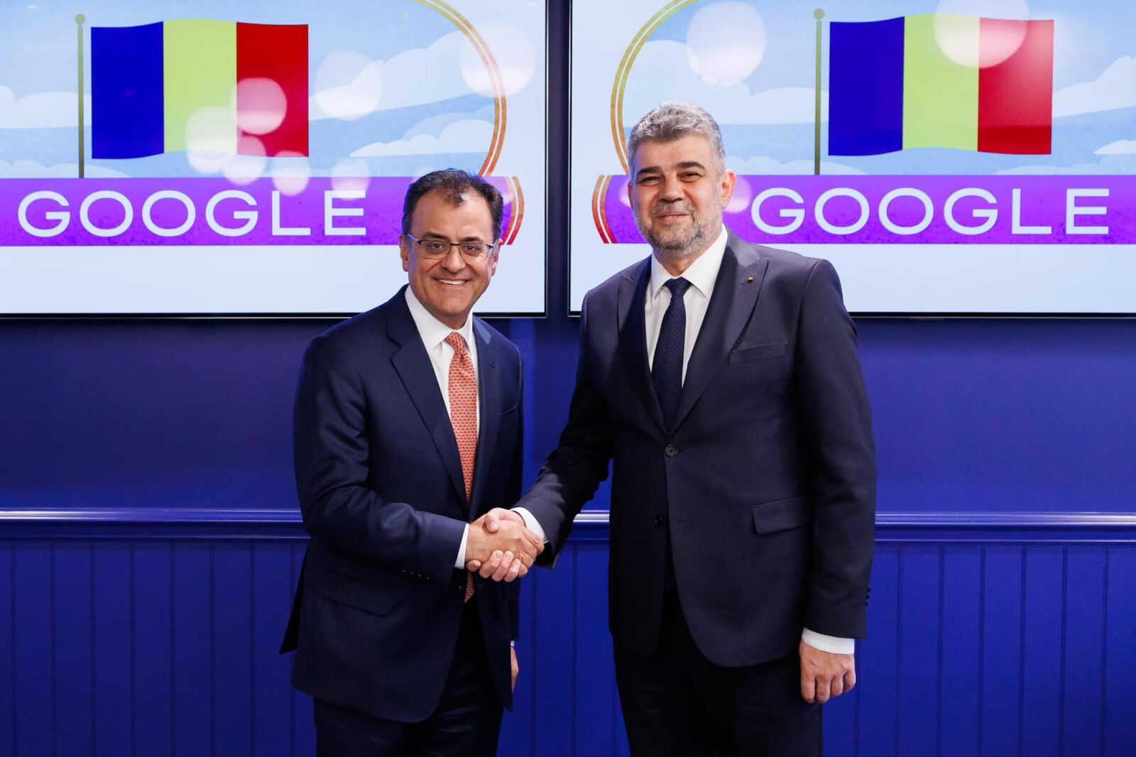 Ciolacu s-a întâlnit cu șefii Google: „Avem nevoie de parteneri de anvergură”