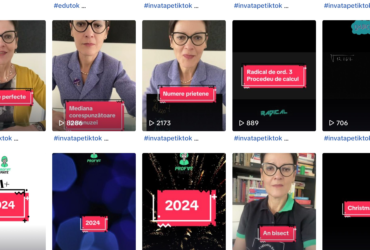 TikTok, instrument de învățare, nu doar canal de divertisment. Ce sfaturi le dă elevilor „profa de mate cool” în prag de simulări