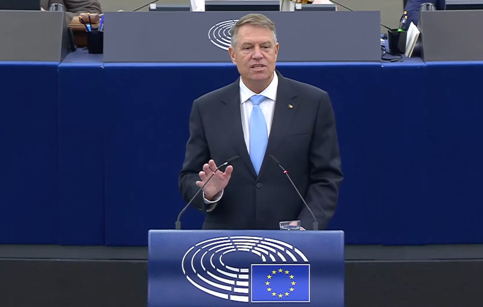 Klaus Iohannis, discurs în Parlamentul European. Semnal privind necesitatea eficientizării capacității decizionale a UE