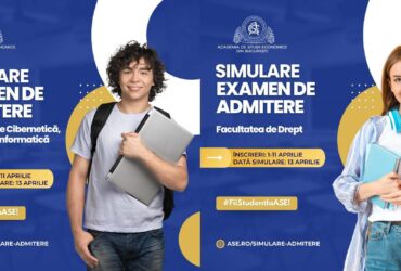 Înscrierile la simularea examenului de admitere la ASE continuă!