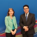 Rectorul SNSPA, discuție cu ambasadorul SUA în Romania pe tema educației