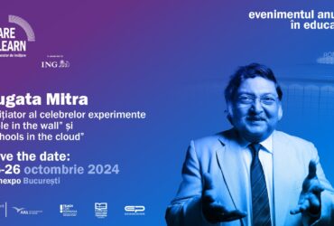 „Dare to Learn” aduce România pe harta mondială a educației. Zack Kass, Sugatra Mitra, Cami Anderson și Vicky Colbert vor dezvălui profesorilor și specialiștilor în HR, managerilor și antreprenorilor secretele metodelor de învățare