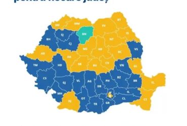 Harta vacanței din februarie 2025, pe județe. Când intră elevii din București în libere