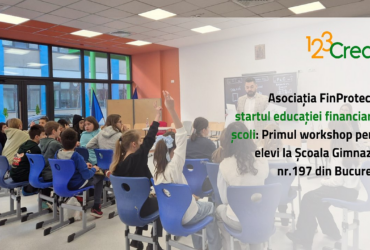 Asociația Finprotect dă startul educației financiare în școli: Primul workshop pentru elevi la Școala Gimnazială nr. 197 din București