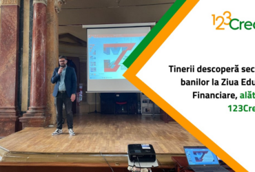Tinerii descoperă secretele banilor la Ziua Educației Financiare, alături de 123Credit.ro