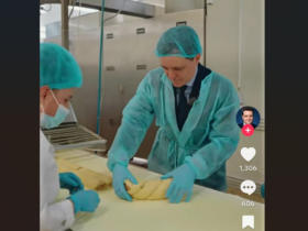 Campania „culinară”. Candidatul Nicușor Dan frământă cozonaci: „Să îmi aduceți o tavă, am eu metoda mea”