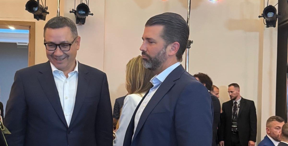 Ponta a lipsit de la dezbaterea electorală pentru întâlnirea cu Trump Jr. Ce crede fiul preşedintelui american despre România Ponta a lipsit de la dezbaterea electorală pentru întâlnirea cu Trump Jr. Ce crede fiul preşedintelui american despre România