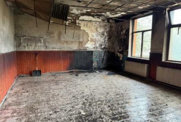 Foc pus intenționat la o școală