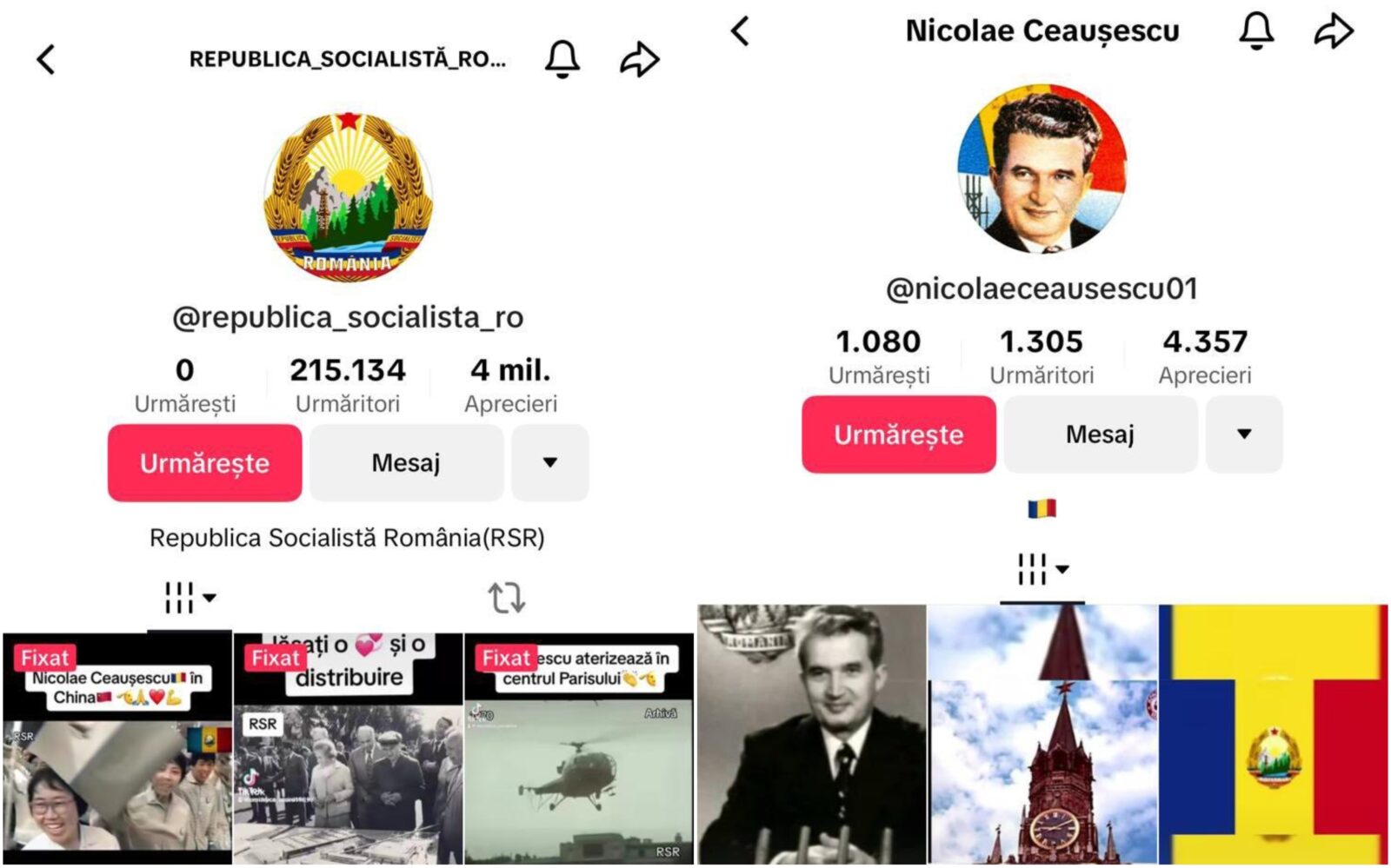 Mii de conturi false promovează nostalgia comunistă, denunță Institutul de Investigare a Crimelor Comunismului / Instituția va sesiza CNA