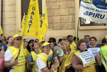 Protestele din Educație continuă, în ciuda promisiunilor ministrului. „Nu cedăm”