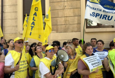 Sindicaliștii din Educație strâng semnături pentru abrogarea unor măsuri din legile austerității
