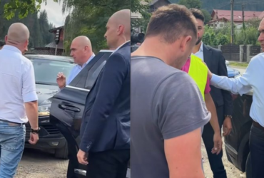 Ilie Bolojan, vizită neanunțată la Broșteni. Ce a vrut să vadă premierul în locul devastat de inundații