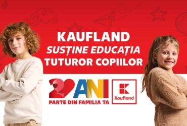 Kaufland susține educația tuturor copiilor și reduce prețurile la rechizite