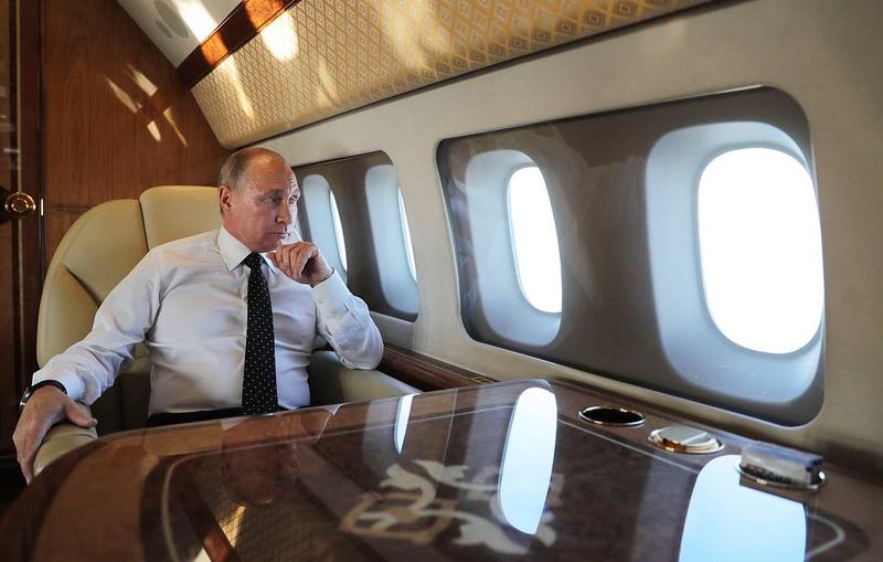 VIDEO Cum s-a lăudat Kremlinul că aeronava lui Putin a fost escortată de avioane americane F-35 în drumul de întoarcere spre Rusia