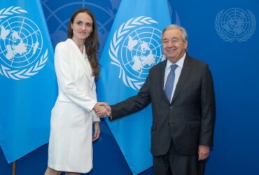 Ministrul de Externe Oana Ţoiu s-a întâlnit cu secretarul general ONU, Antonio Guterres. Ce au discutat cei doi oficiali