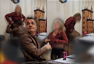Primarul acuzat de agresiune sexuală și viol după apariția unor imagini din biroul său, plasat în arest la domiciliu