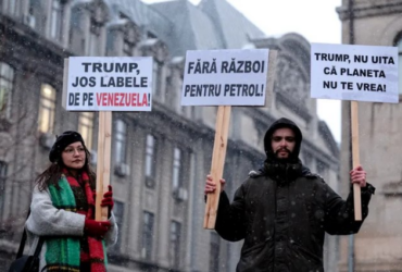 Fiica Elenei Lasconi, prezentă la un protest pro-Venezuela. „Trump, jos labele”